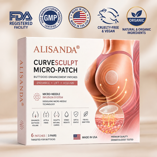 ALISANDA®  CurveSculpt Micro-Patch ✦ Sculpt • Firm • Smooth Lower Body Curves ✦ Micro-Needle Infusion System