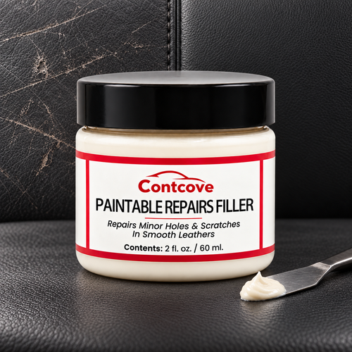 Contcove Leather Repair Filler Cream for Scratches & Minor Holes