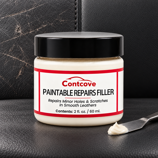Contcove Leather Repair Filler Cream for Scratches & Minor Holes