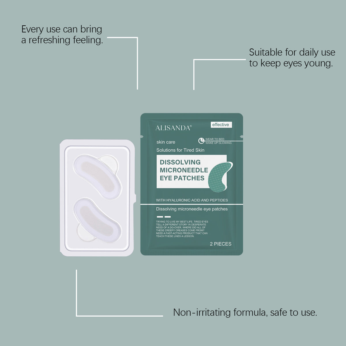 ALISANDA® Micro-Infusion Eye Patches