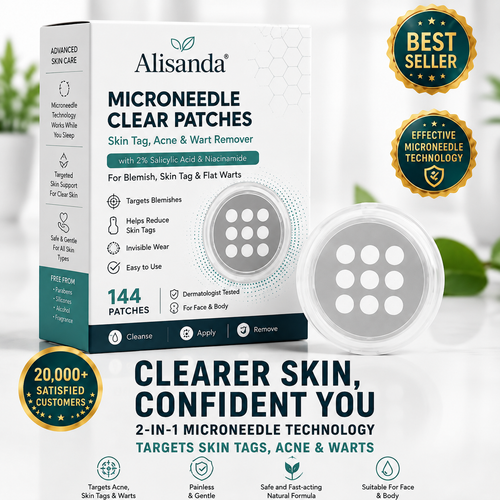 Alisanda® Microneedle Clear Patches