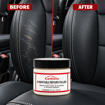 Contcove Leather Repair Filler Cream for Scratches & Minor Holes