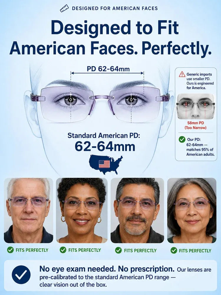 🔥Last Day BUY 2 GET 1 FREE🔥 Smart Zoom Diamond-Cut Reading Glasses