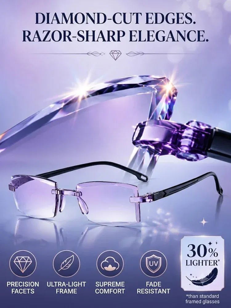 🔥Last Day BUY 2 GET 1 FREE🔥 Smart Zoom Diamond-Cut Reading Glasses