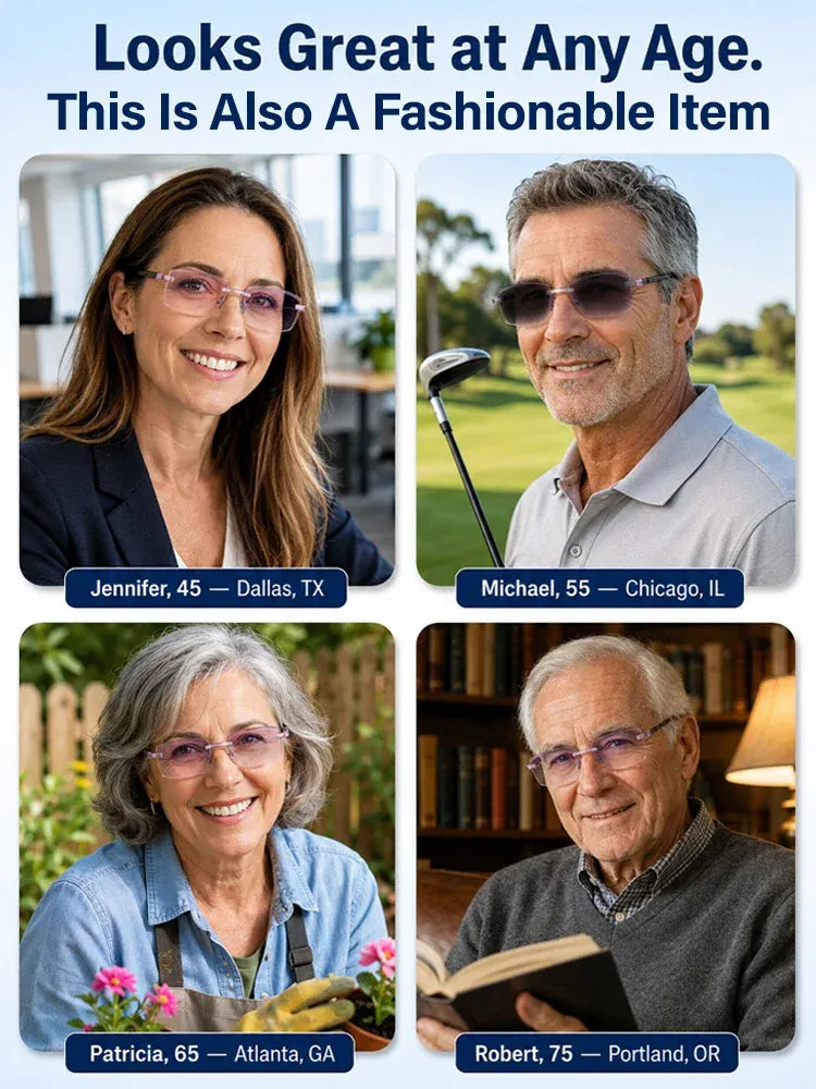 🔥Last Day BUY 2 GET 1 FREE🔥 Smart Zoom Diamond-Cut Reading Glasses