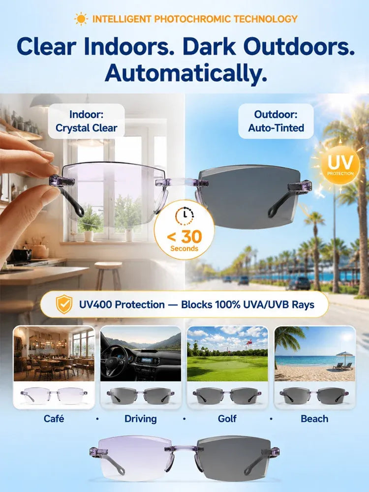🔥Last Day BUY 2 GET 1 FREE🔥 Smart Zoom Diamond-Cut Reading Glasses